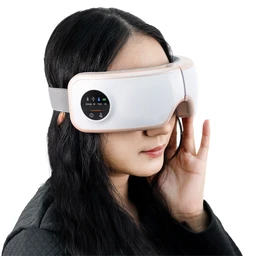 Máy massage (mát xa) mắt Fuji PG-2404G15 giúp xoa dịu thái dương và các huyệt đạo khác ở vùng mắt