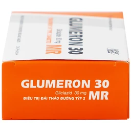 Thuốc Glumeron 30 MR DHG điều trị bệnh đái tháo đường típ 2 (5 vỉ x 20 viên)