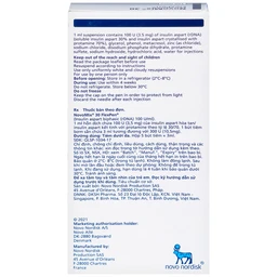 Bút tiêm NovoMix 30 FlexPen Novo Nordisk điều trị đái tháo đường (5 cây x 3ml)