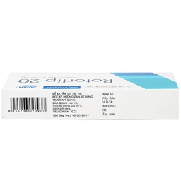 Thuốc Rotorlip 20 DHG điều trị tăng cholesterol máu, dự phòng biến cố tim mạch (3 vỉ x 10 viên)
