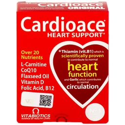 Thực phẩm bảo vệ sức khoẻ Cardioace bổ sung vitamin và khoáng chất cần thiết (2 vỉ x 15 viên)