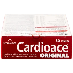 Thực phẩm bảo vệ sức khoẻ Cardioace bổ sung vitamin và khoáng chất cần thiết (2 vỉ x 15 viên)