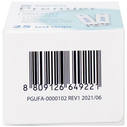 Que thử đường huyết Nipro Premier (hộp 25 que)