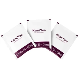 Trà Thảo Dược Tía Tô - Gừng Kami Tea (20 túi lọc x 2g)