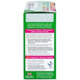Viên uống bổ sung Vitamin Omega-3 và khoáng chất Vitabiotics Pregnacare Plus (56 viên)