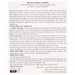 Dung dịch vệ sinh phụ nữ Proeva Intimate Cleanser dịu nhẹ, an toàn cho vùng kín (125ml)