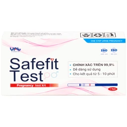 Que thử thai HCG Safefit giúp phát hiện sớm thai kỳ sau 7-10 ngày thụ thai