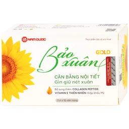 Viên hỗ trợ cân bằng nội tiết tố nữ Bảo Xuân Gold Nam Dược (3 vỉ x 10 viên)