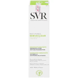 Kem SVR Sebiaclear Mat And Pores điều hòa bã nhờn, dưỡng ẩm, thu nhỏ lỗ chân lông (40ml)