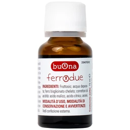Dung dịch giúp giảm nguy cơ thiếu máu do thiếu sắt Buona Ferrodue (15ml)