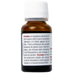 Dung dịch giúp giảm nguy cơ thiếu máu do thiếu sắt Buona Ferrodue (15ml)