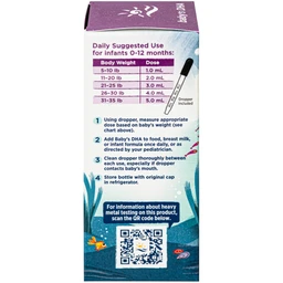 Dung dịch hỗ trợ cải thiện thị lực cho trẻ Nordic Naturals Baby's DHA (60ml)