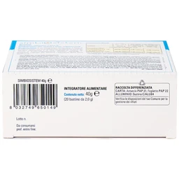 Bổ sung chất xơ và lợi khuẩn Bouna Simbiosistem Bustine (20 gói)