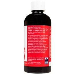 Siro hỗ trợ tăng sức đề kháng Kids Smart Liquid Multi + Iron Nature's Way (200ml)