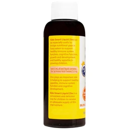 Siro hỗ trợ kích thích thèm ăn Kids Smart Liquid Zinc Nature's Way (100ml)