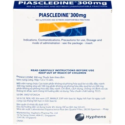 Thuốc Piascledine 300 điều trị viêm xương khớp hông và khớp gối  (1 vỉ x 15 viên)
