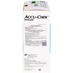 Máy đo đường huyết Accu Chek Instant hỗ trợ theo dõi, kiểm soát lượng đường trong máu