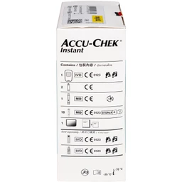 Máy đo đường huyết Accu Chek Instant hỗ trợ theo dõi, kiểm soát lượng đường trong máu