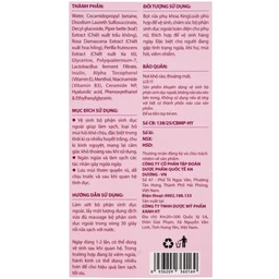 Bọt vệ sinh phụ nữ Kingluub làm sạch, khử mùi hương hoa hồng (100ml)