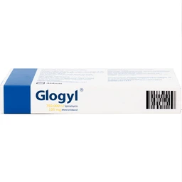 Viên nén Glogyl Glomed điều trị nhiễm khuẩn răng miệng cấp tính, mạn tính (2 vỉ x 10 viên)