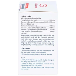 Viên hỗ trợ giảm mỡ máu, mỡ gan Hamogan Tuệ Linh (30 viên)