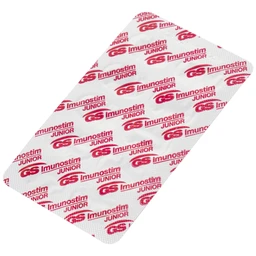 Viên giúp giảm nguy cơ viêm mũi họng GS Imunostim Junior (2 vỉ x 10 viên)