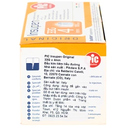 Đầu kim tiểu đường 33G x 4mm Pic insupen original (100 cái)