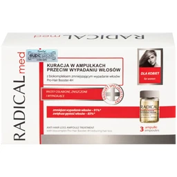 Tinh chất Radical Med Anti Hair Loss ngừa rụng tóc dành cho nữ (3 ống)
