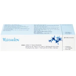 Thuốc tránh thai Marvelon Organon (3 vỉ x 21 viên)