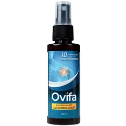 Xịt xoa bóp, giảm đau, nhức xương khớp Ovifa 60ml