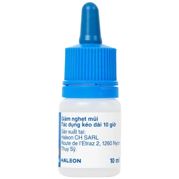Thuốc nhỏ mũi Otrivin 0.1% GSK điều trị nghẹt mũi, sung huyết mũi họng (10ml)