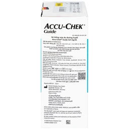 Máy đo đường huyết Accu Chek Guide hỗ trợ theo dõi, kiểm soát lượng đường trong máu