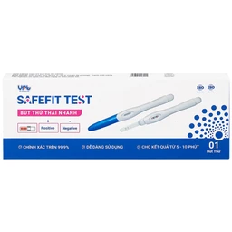 Que thử thai Safefit Test dạng bút giúp phát hiện sớm thai kỳ sau 7-10 ngày thụ thai