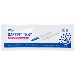 Que thử thai Safefit Test dạng bút giúp phát hiện sớm thai kỳ sau 7-10 ngày thụ thai