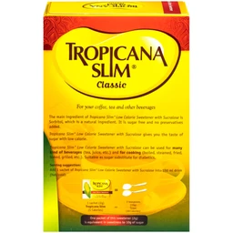 Đường Ăn Kiêng Tropicana Slim Classic (50 gói x 2g)