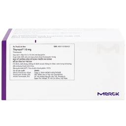 Thuốc Thyrozol 10mg Merck điều trị cường giáp (10 vỉ x 10 viên)