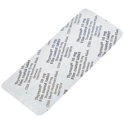 Thuốc Thyrozol 10mg Merck điều trị cường giáp (10 vỉ x 10 viên)