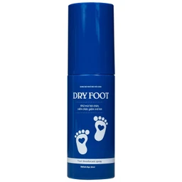Xịt khử mùi Dry foot HGSG 50ml giúp khử mùi và ngăn ngừa hôi chân, nấm chân, giảm mồ hôi