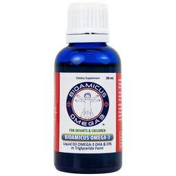 Dung dịch uống hỗ trợ bổ não Bioamicus Omega-3 (30ml)