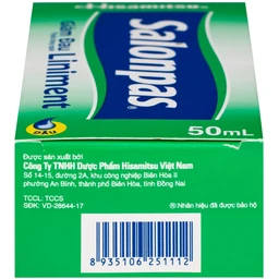 Dầu Salonpas Liniment giảm đau, kháng viêm các cơn đau vai, đau cơ (50ml)