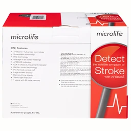 Máy đo huyết áp bắp tay Microlife B3 Afib Advanced hỗ trợ đo huyết áp, cảnh báo đột quỵ