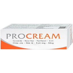 Kem bôi hăm tã, chàm sữa, bỏng, kích ứng da Procream 30g