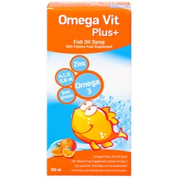 Siro bổ não Omega Vit Plus+ Botafarma (100ml)