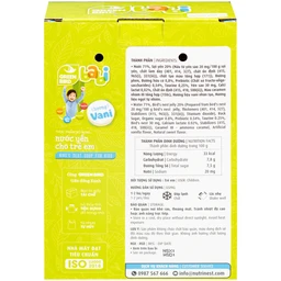 Nước Yến Sào Cho Trẻ Em Hương Vani Greenbabi (4 hũ x 72g)