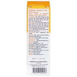 Tinh chất dưỡng ẩm, sáng da Pax Moly Blemish Care (orange) 30ml