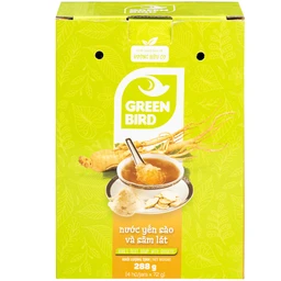 Nước Yến Sào Và Sâm Lát Greenbird (4 hũ x 72g)