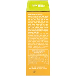 Nước Yến Sào Và Sâm Lát Greenbird (4 hũ x 72g)