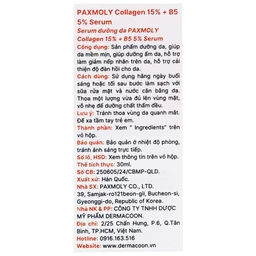 Tinh chất tăng độ đàn hồi, giúp gia mềm mịn Pax Moly Elastic (rose) 30ml