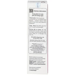 Dung dịch vệ sinh phụ nữ Provag Emulsion Biomed hỗ trợ giảm viêm nhiễm, kháng khuẩn (150ml) 5