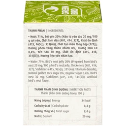 Nước Yến Sào Chưng Đường Phèn Greenbird (hũ 72g)